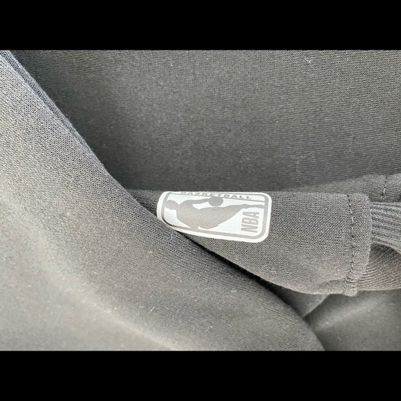 NBA Black with Camo Writing Hoodie - Picture 7 of 10